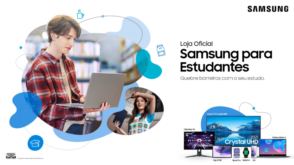 Samsung para estudantes