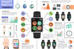O futuro dos Wearables: Smartwatches e anéis inteligentes revolucionam o monitoramento de saúde