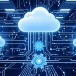 Arquitetura de microservices com servidores e nuvens digitais