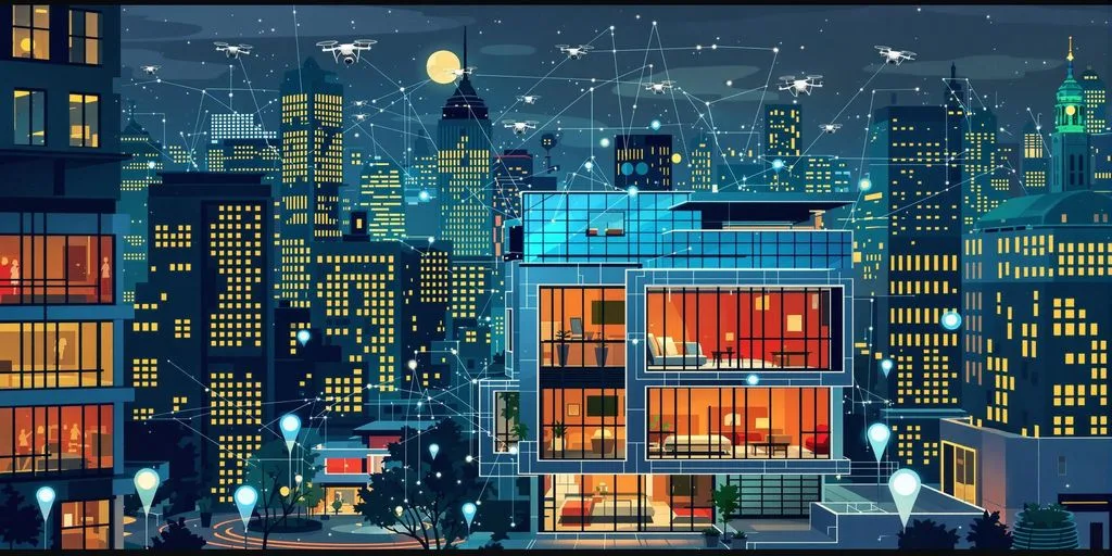 A revolução da internet das coisas: Lares e cidades inteligentes