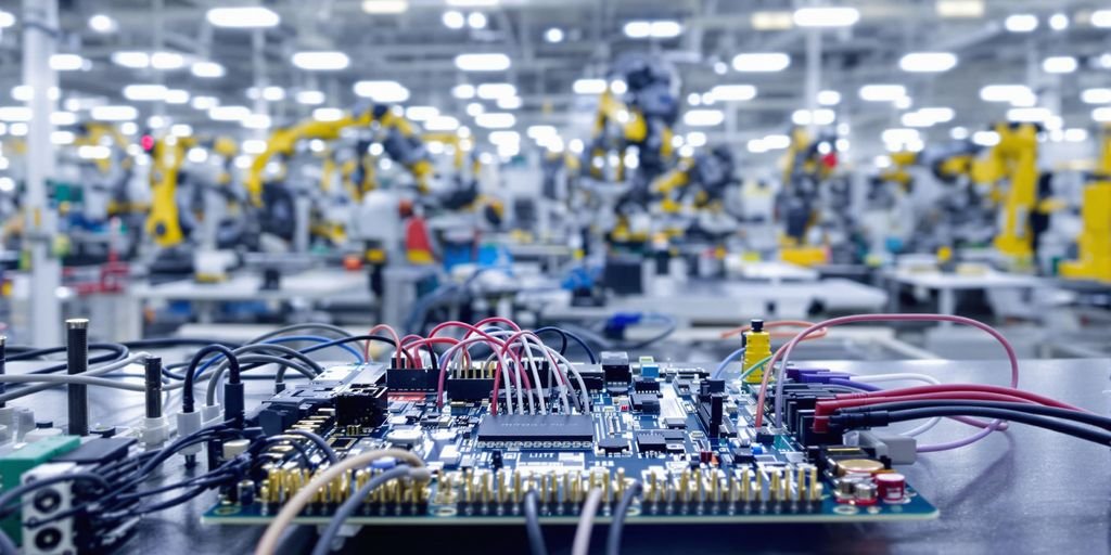 Infraestrutura de IoT e fábrica com incentivos fiscais.