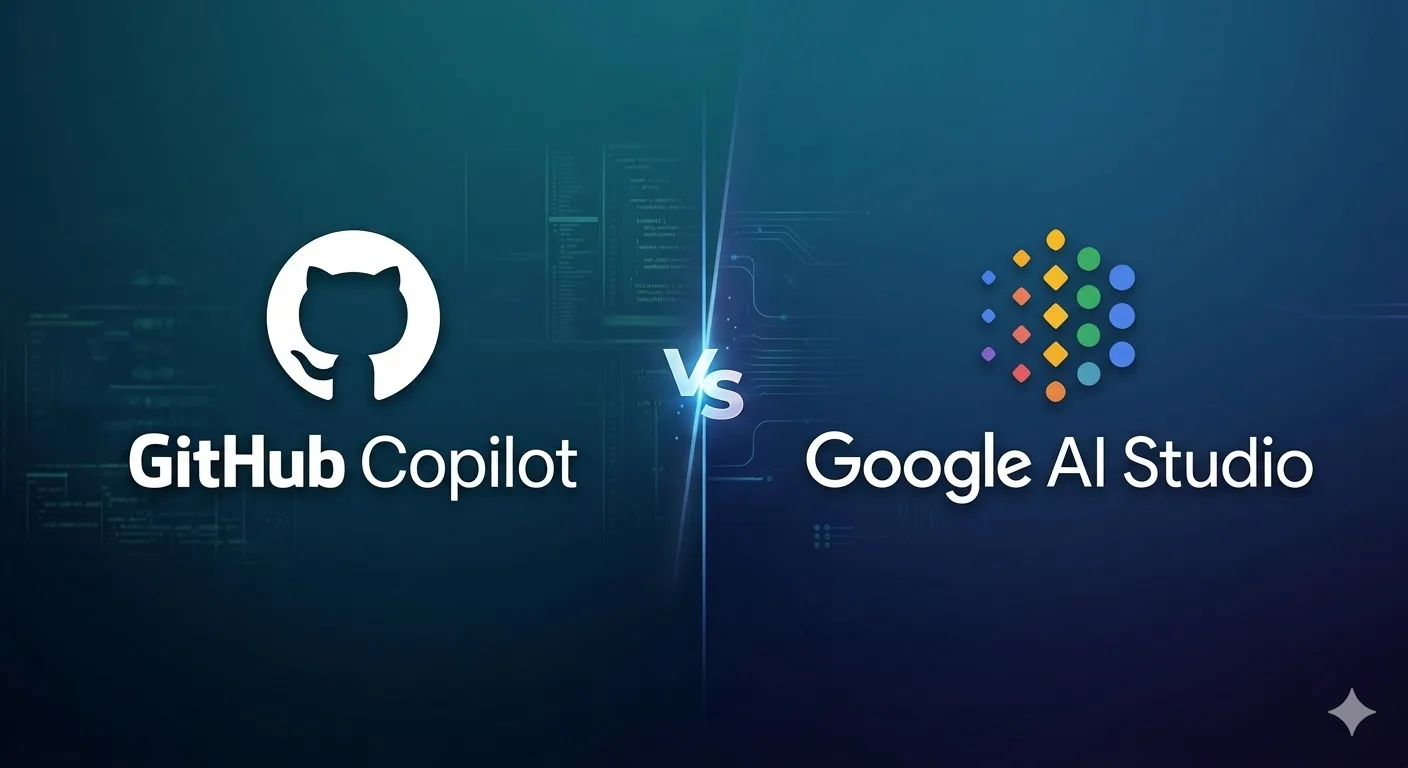 GitHub Copilot vs Google AI Studio: quem leva a melhor? 1 GitHub Copilot vs Google AI Studio: quem leva a melhor?