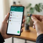 Como recuperar WhatsApp e número após perda do Chip